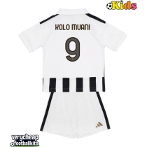 Juventus Randal Kolo Muani #9 Replica Home Minikit 2026-27 Short Sleeve (+ pants)